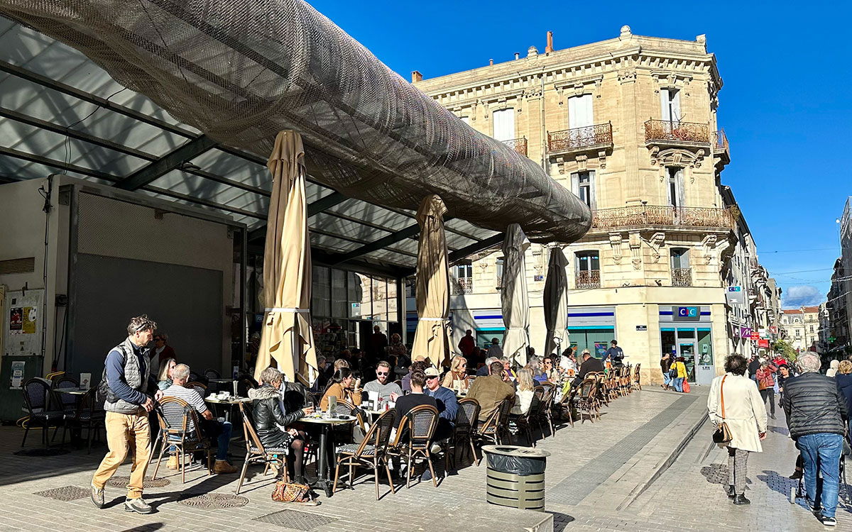 Les halles de Sète