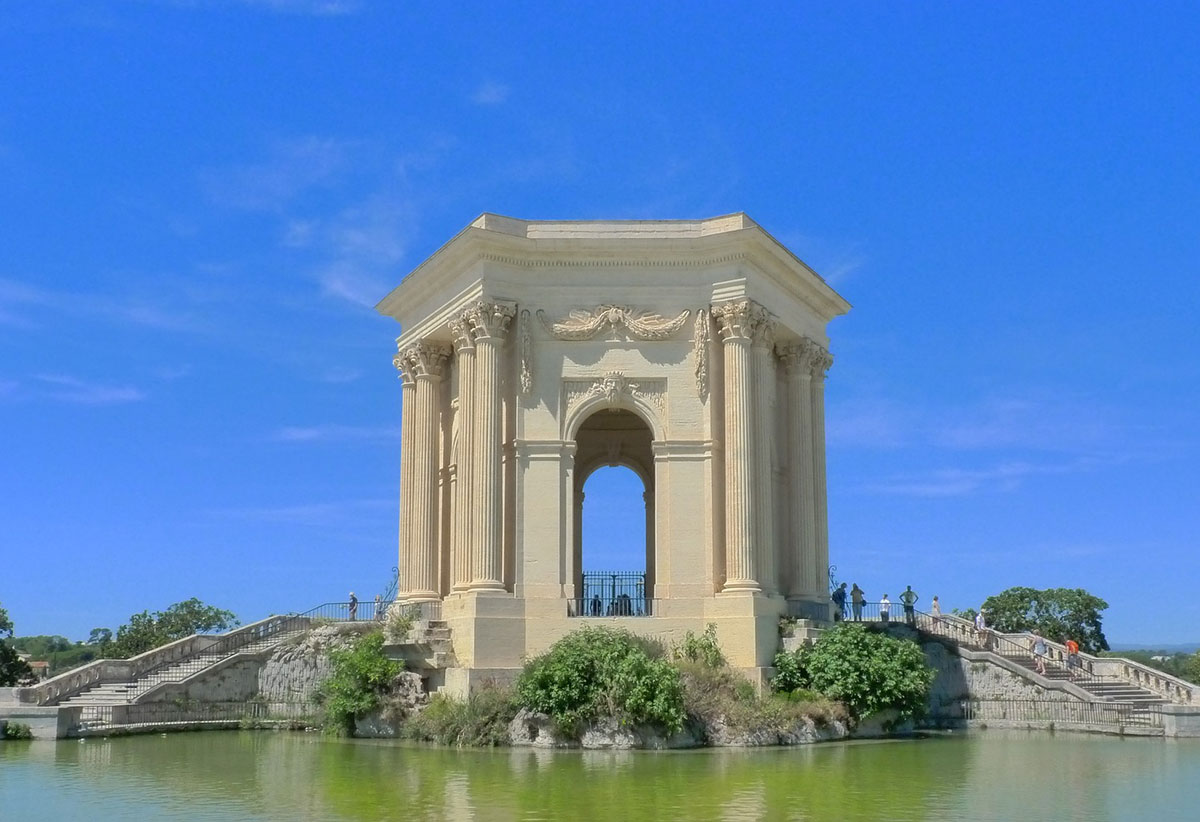 Montpellier, place du Peyrou